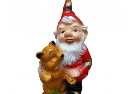 Garten Haus Dekoration Figur Statue Skulpturen Deko Figuren Zwerg Handarbeit M24